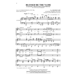 Blessed Be The Name